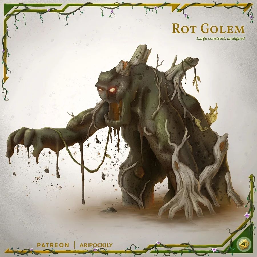 A rot golem